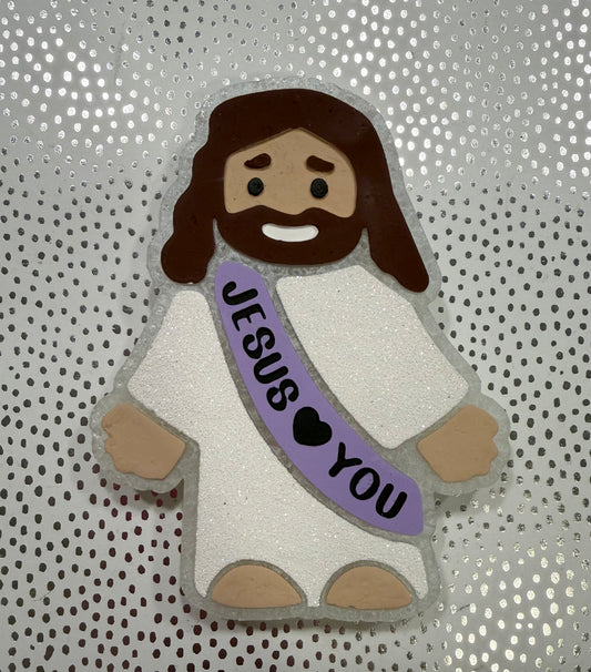Jesus Loves You Freshie