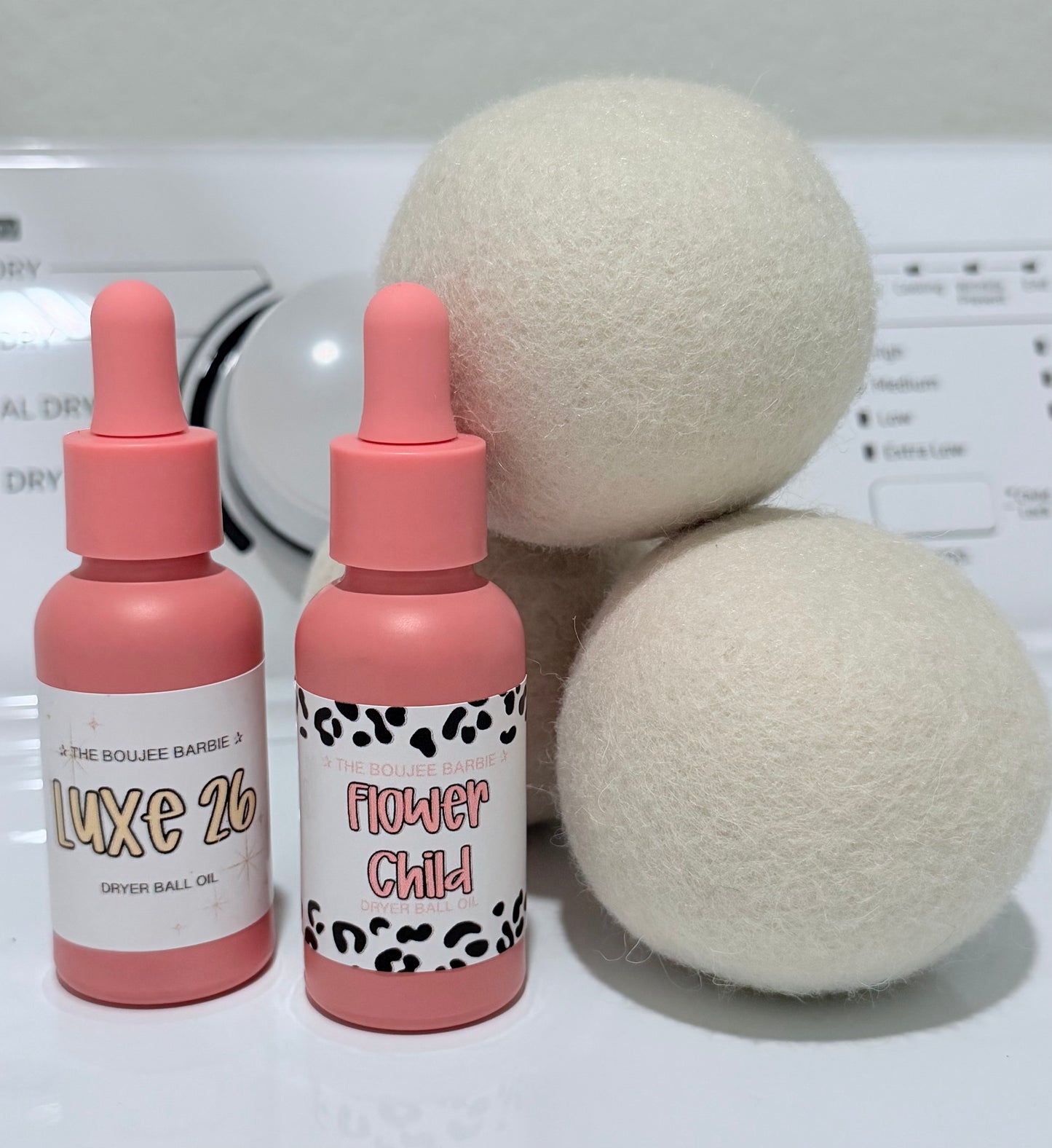 Dryer Ball Oil with or without Dryer Balls