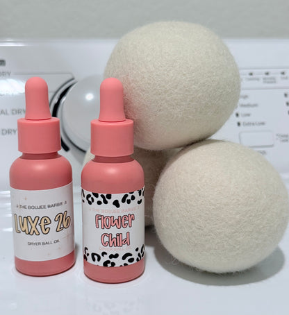 Dryer Ball Oil with or without Dryer Balls