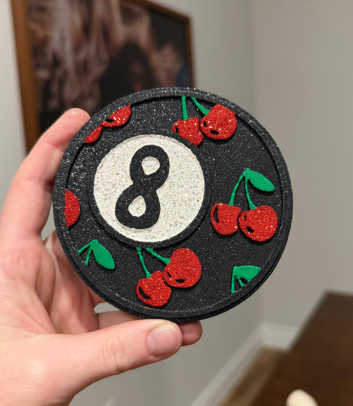 8ball w/ Cherries Freshie